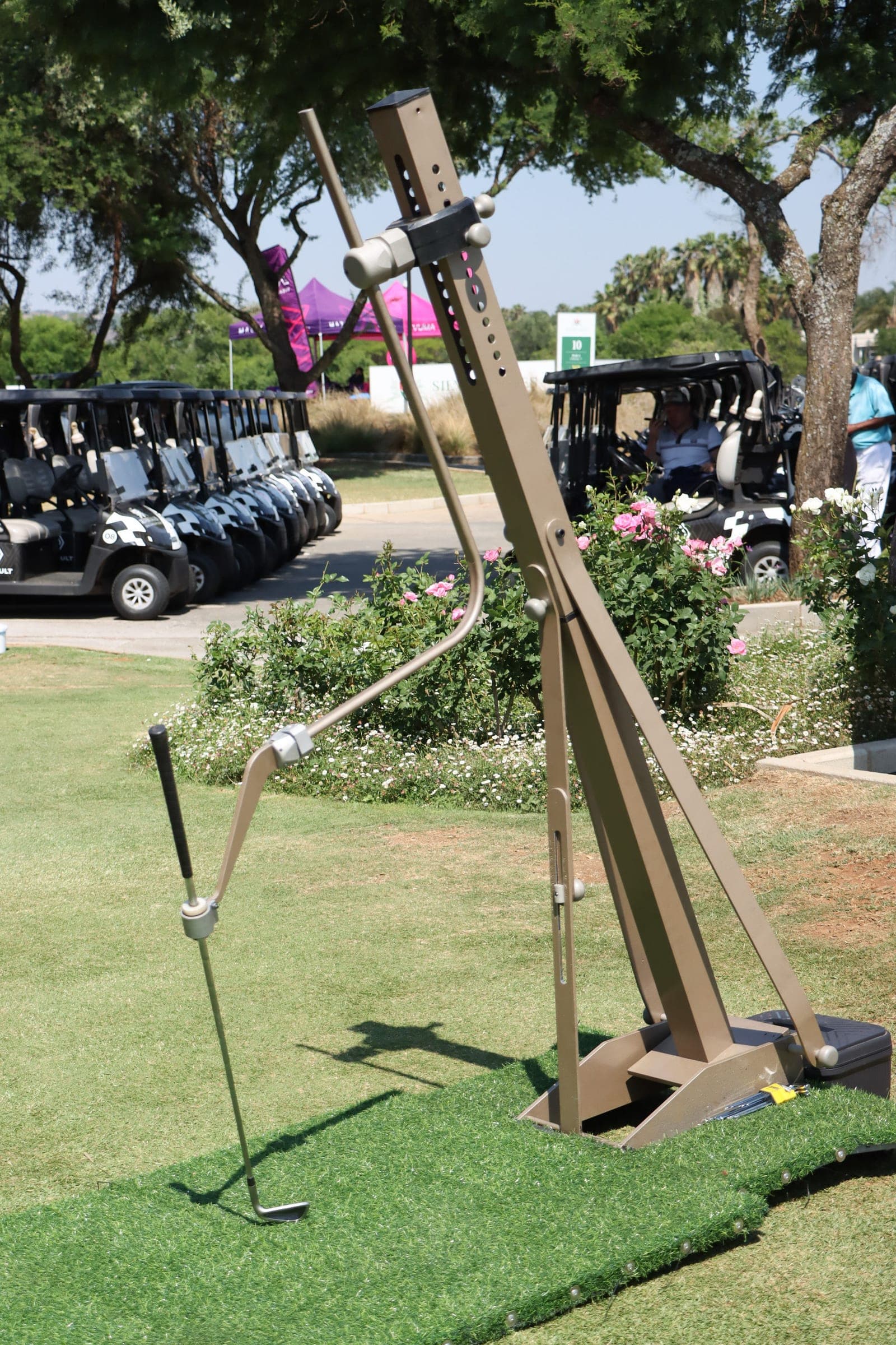 Swing Path Pro at the Els for Autism Silver Lakes golf day (01)